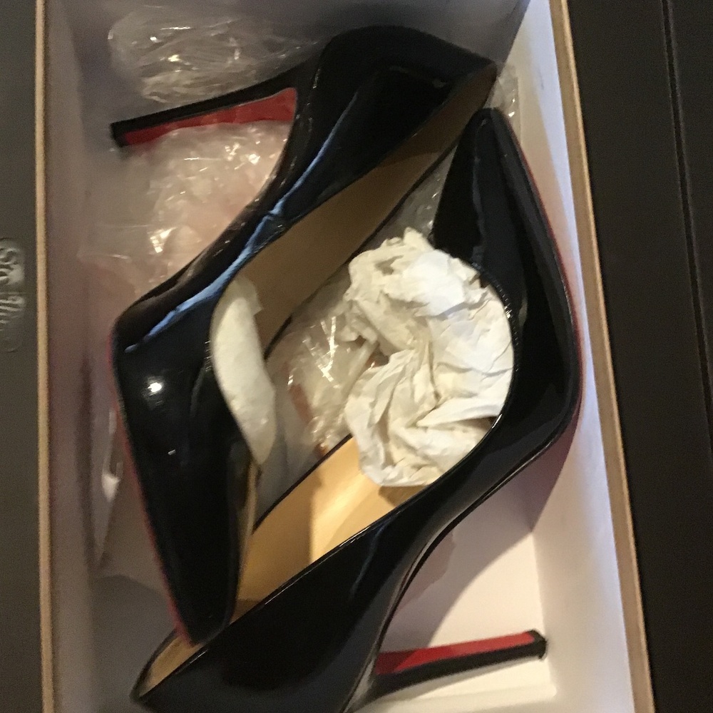 Black Patent leather Christian Louboutin